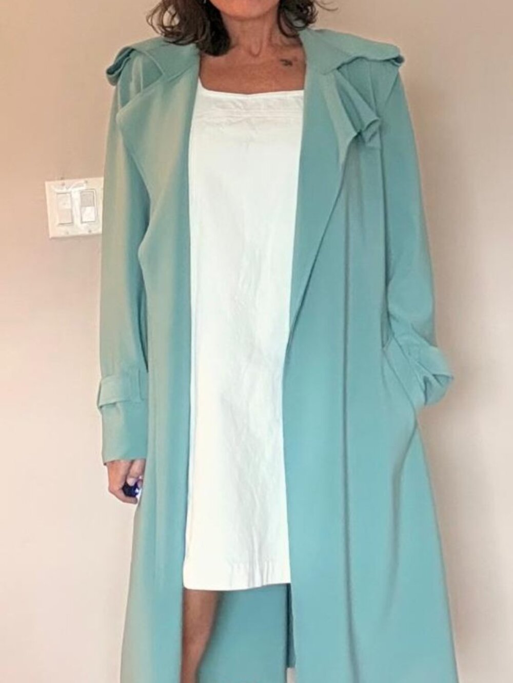 Norma Kamali Trench----